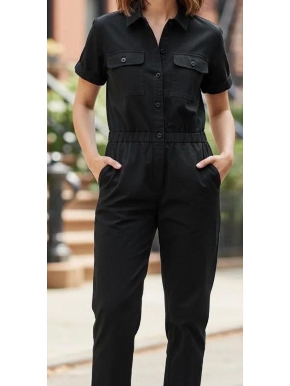 YFB Light Denim Jumpsuit Size L